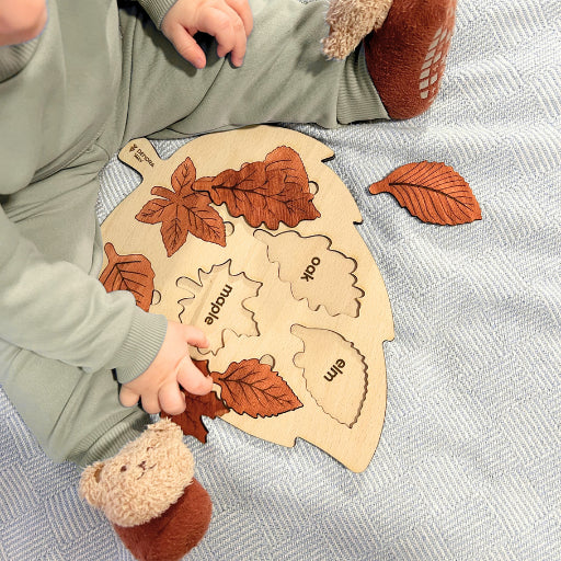 Montessori Leafs Board | Autumn