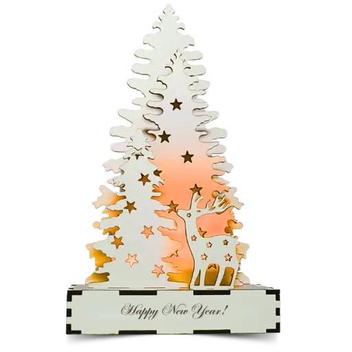 LED Christmas Tree | Orange