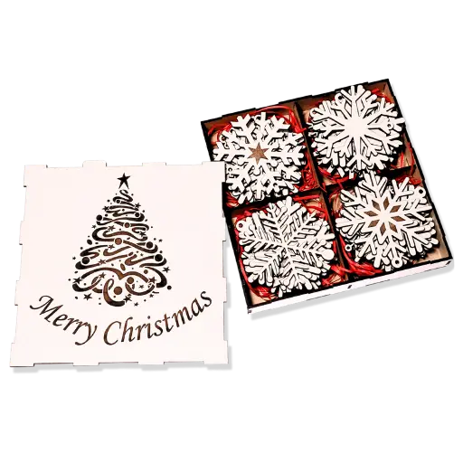 Snowflake Box (24 pcs)