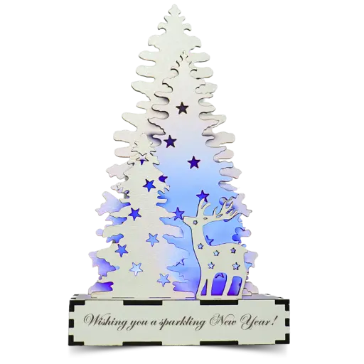 Albero di Natale LED | Blu